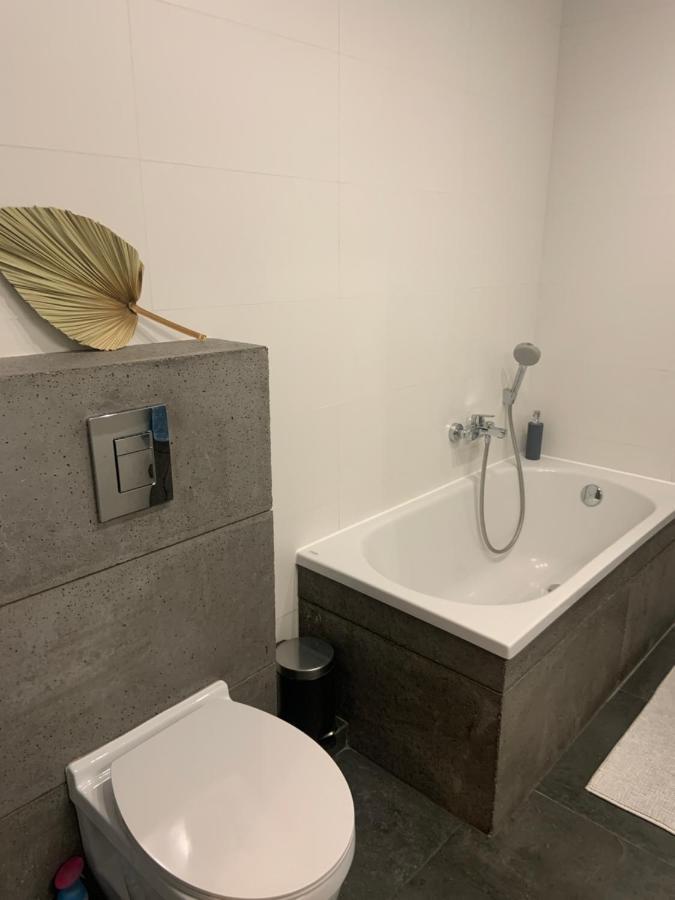 Apartament W Gdansku Brzeznie ,Blisko Plazy ,Darmowe Miejsce Parkingowe ,Taras Ngoại thất bức ảnh