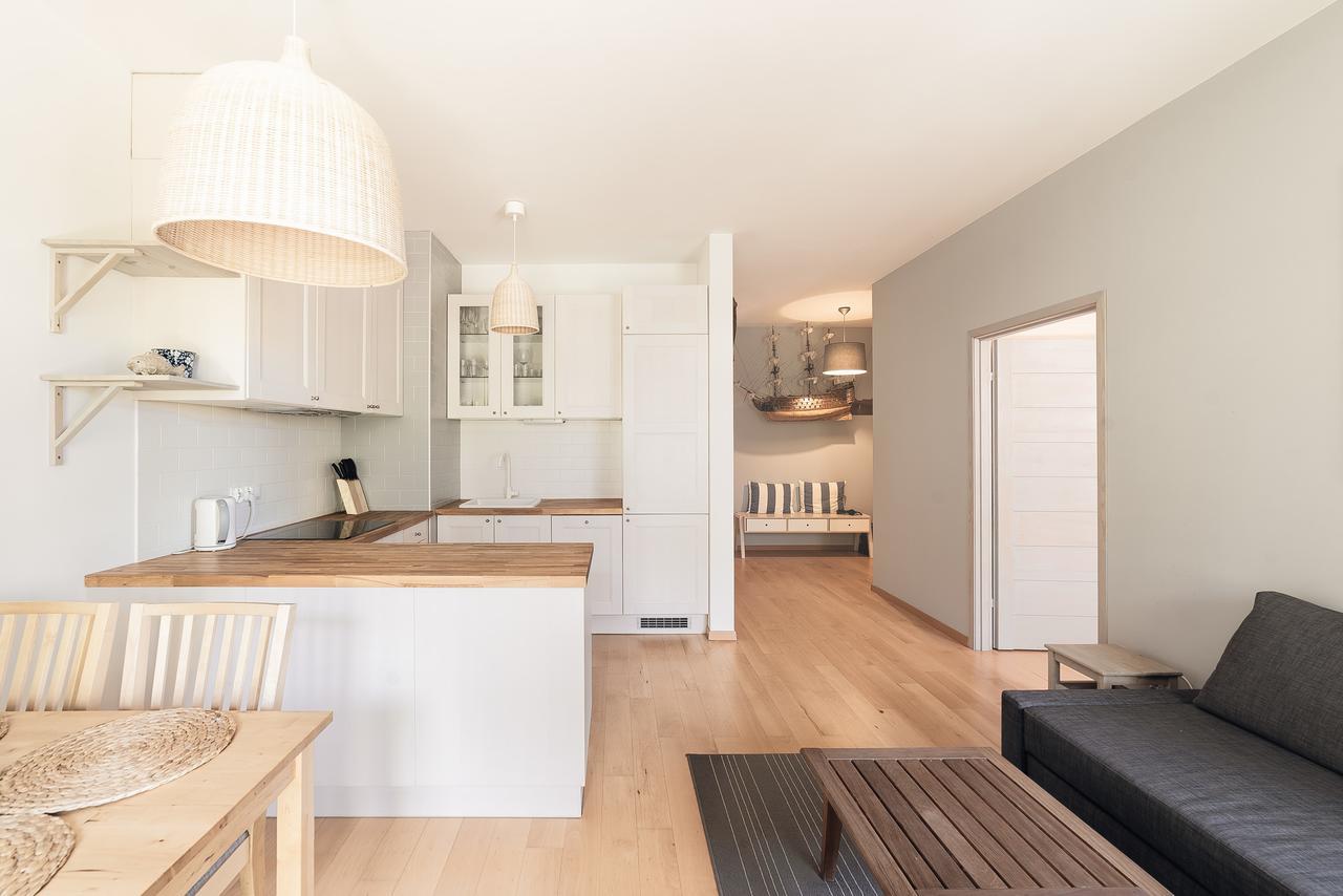 Apartament W Gdansku Brzeznie ,Blisko Plazy ,Darmowe Miejsce Parkingowe ,Taras Ngoại thất bức ảnh
